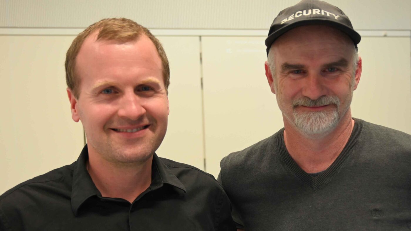 Dr med Stefan Kipfer und Peter Bolliger