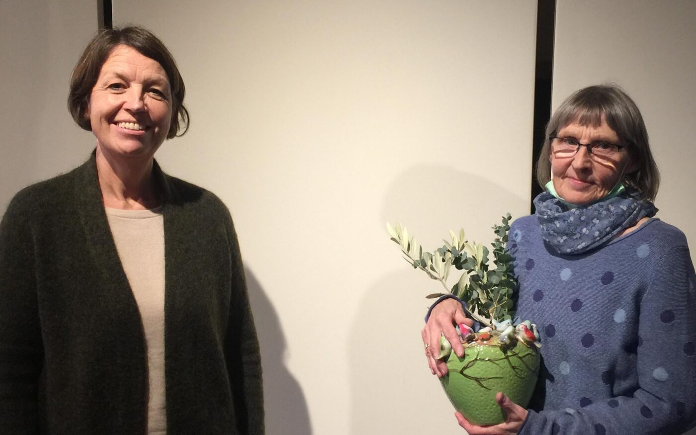 Jolanda Achermann Sen und Rita Bussmann-Meier